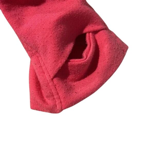 Under Armour Women's Size M Pullover Sweatshirt Cowel Neck Pink Athletic Hoodie - Picture 4 of 5